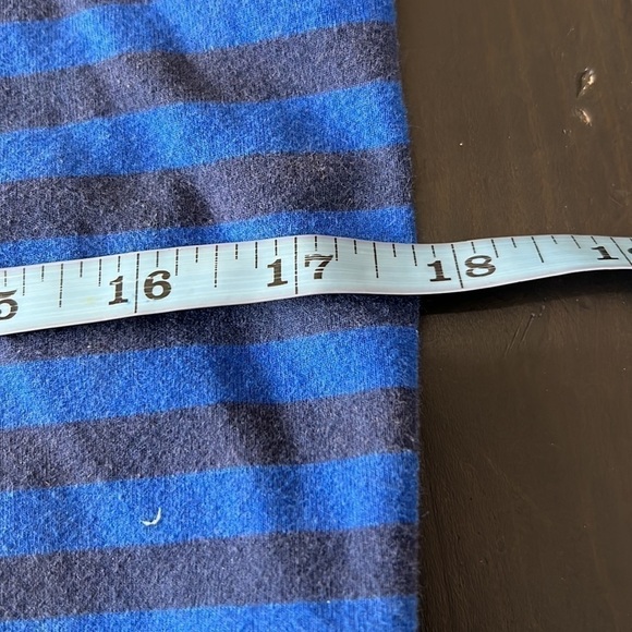 EUC, OLD NAVY, Blue Black Stripes, Pencil, Skirt, Size SP, Stretch, Cotton Blend - Picture 8 of 9